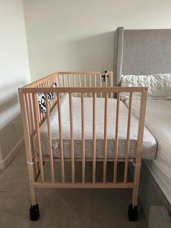 Sidecar crib setup for sale $120 OBO