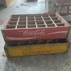 Antique Coke bottle Carrier