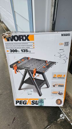 Woodworking Table w/ clamps