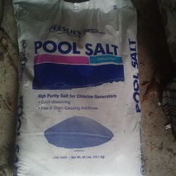 Leslie's Pool Salt 40lb Bags 