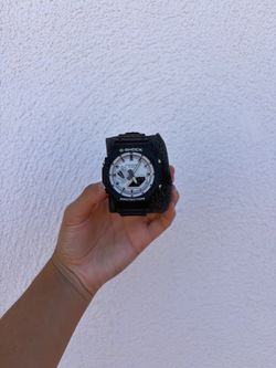 Casio G-Shock GA2100 black and silver
