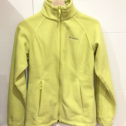 Columbia Women’s Fleece Jacket in Lime Green - Size Small (New without Tag)