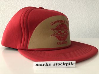 SUPREME x STARTER SUPREME TEAM WORLD CHAMPIONS SNAPBACK CAP HAT