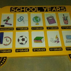 School years pictures - kindergarten to 12th