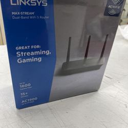 $65 Linksys Dual Band Wifi Router AC1900 EA7430