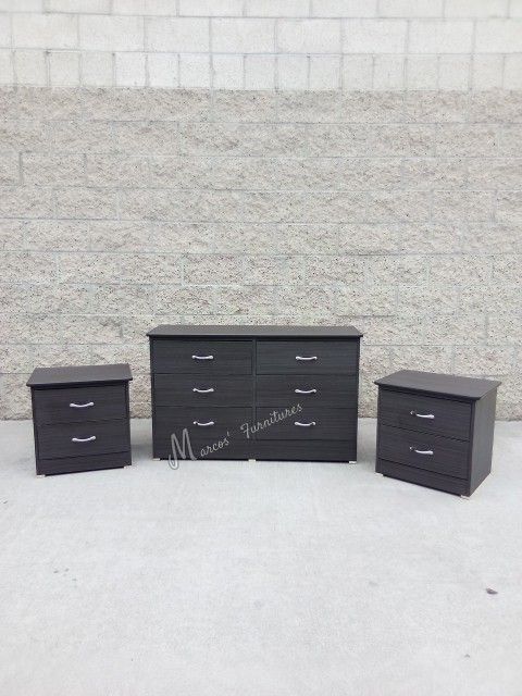Gray Matte Bedroom Dresser Set!