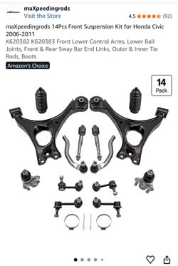 Front suspension kit