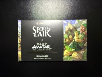 SECRET LAIR X AVATAR: THE LAST AIRBENDER | MY CABBAGES! - Rainbow Foil Edition