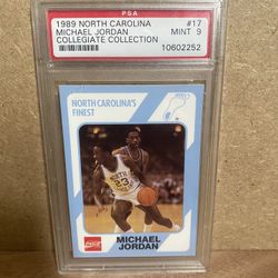 Micheal Jordan Sports Card