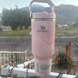 Stanley Tumbler Pink Marble 