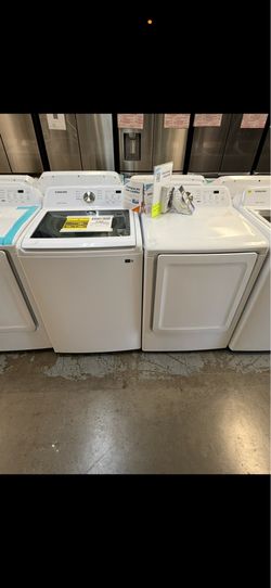 New Set Washer and Dryer Samsung