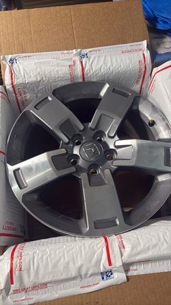 2026 Honda Ridgeline RTL 18”x8” wheels