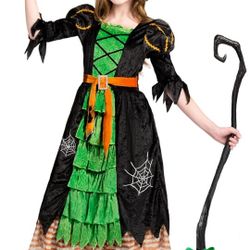 Witch Costume 5-7 Yrs