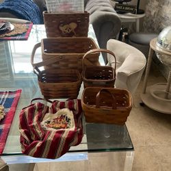 4 Longaberger Fabric Liner 1 Renaissance Basket 