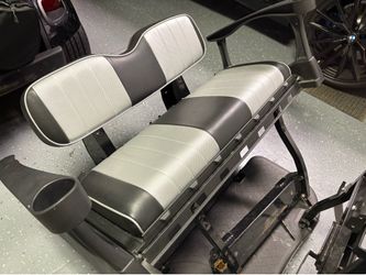Rear golf cart seat