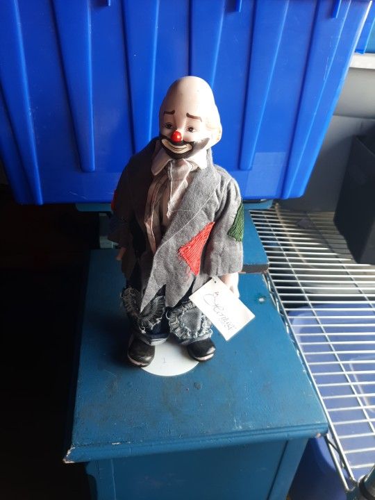 ANTIQUE HERITAGE CLOWN COLLECTOR DOLL