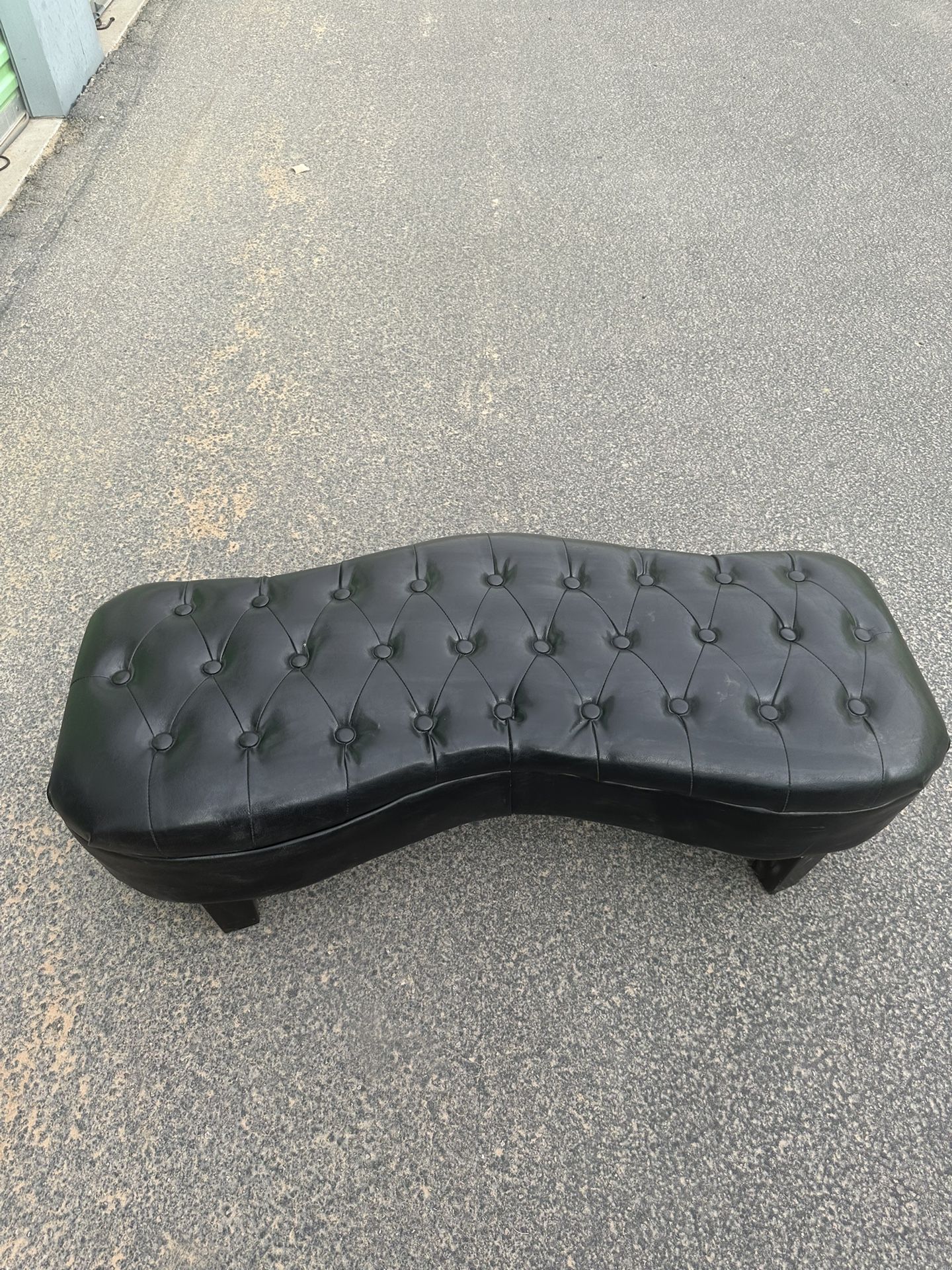 Black Ottoman