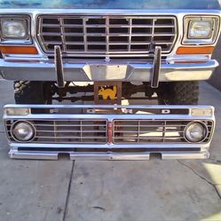 73-75 Ford Trucks Grill Complet Part 