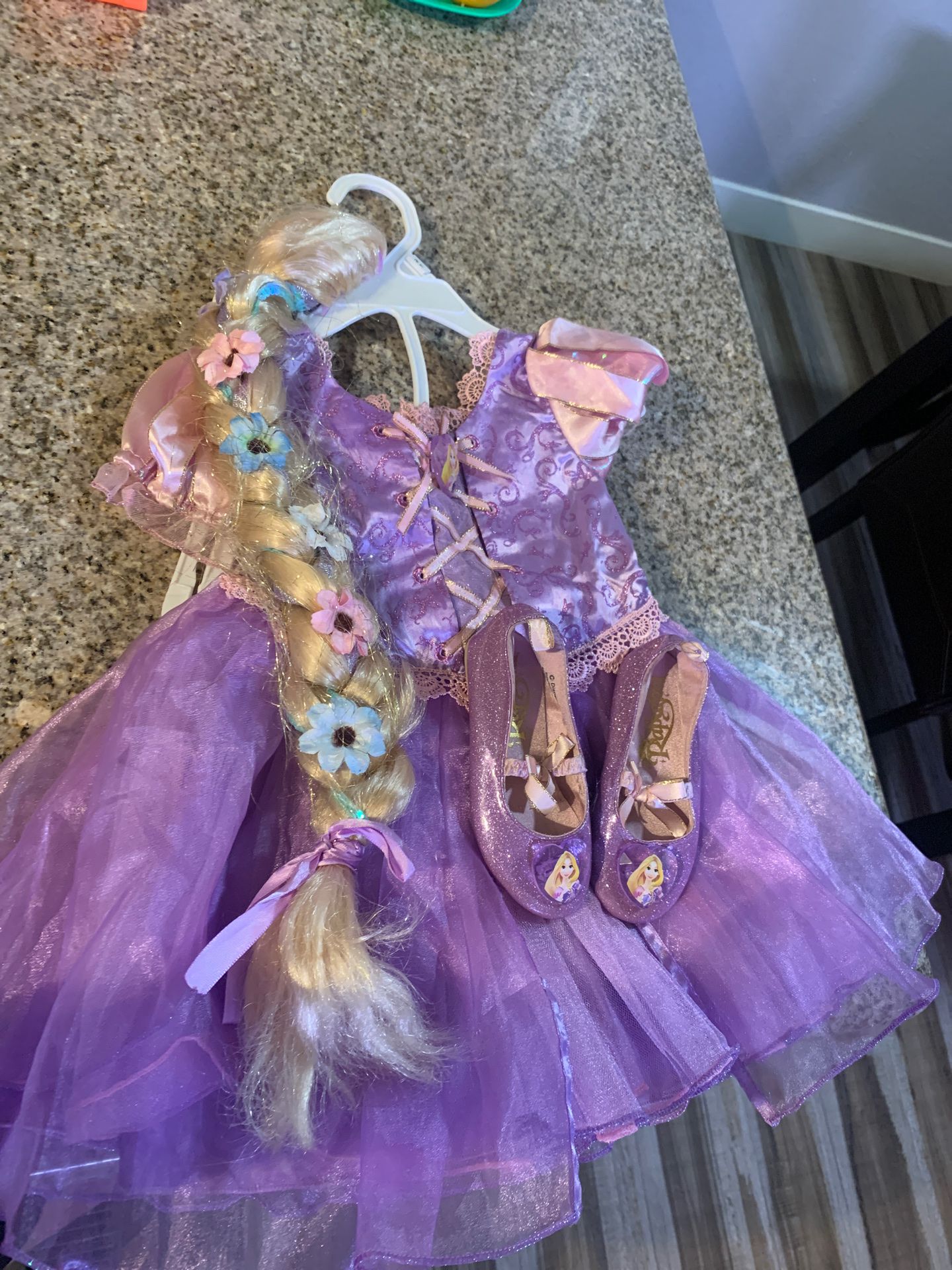 Rapunzel custom dress