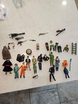 Vintage Toys - GI Joe, A Team, Star Wars, Indiana Jones, MASK