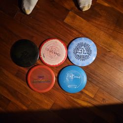 5 Discs For Disc Golf 