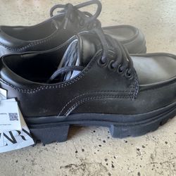 Zara platform shoes sz 8 new!!!!
