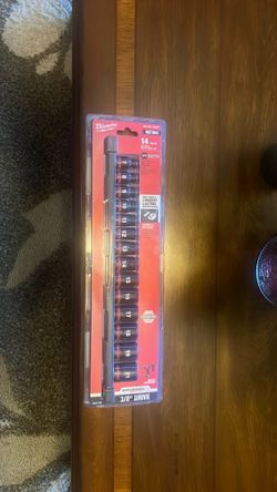 Milwaukee 14pc metric sockets