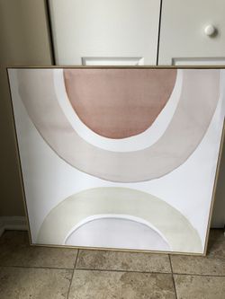 Set Of Two Framed Canvas Wall Art 