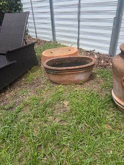 Terracotta pots