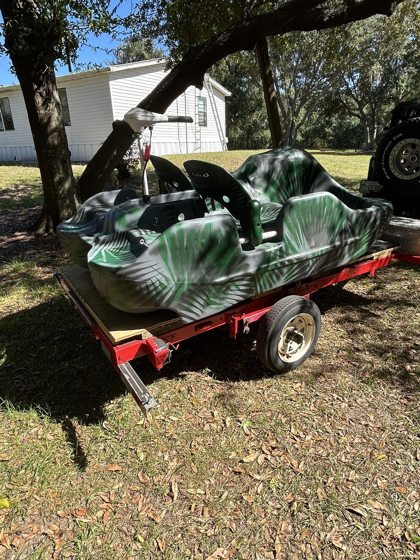 2 seater Pond Or Lake Boat