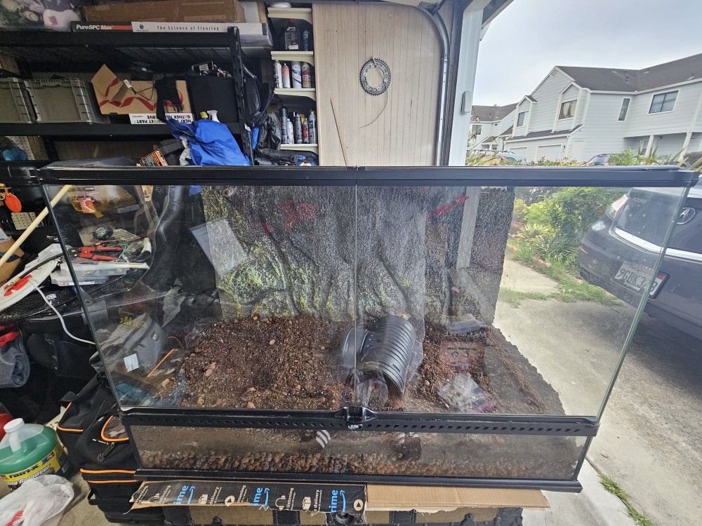 Exoterra 36"x18"x23" Reptile Cage Terrarium