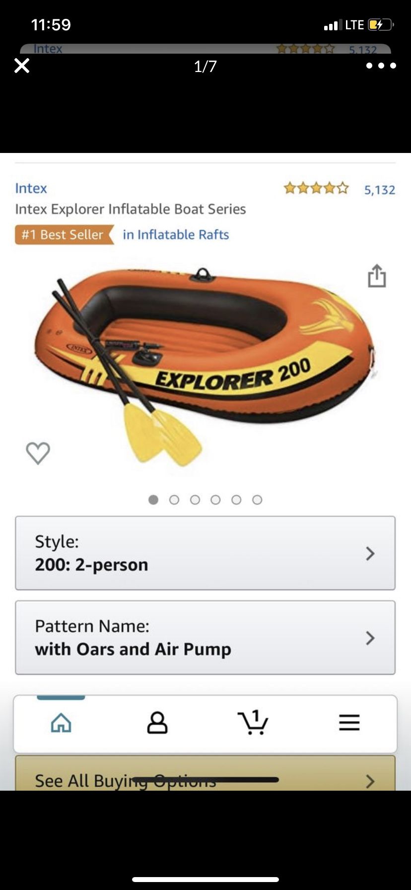 Explorer 200 Inflatable Boat