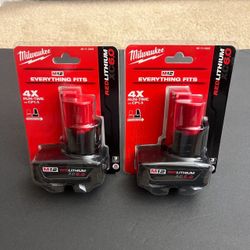 Milwaukee 6.0 Batteries