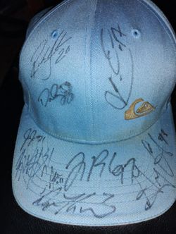 Signed Cap. Autographed