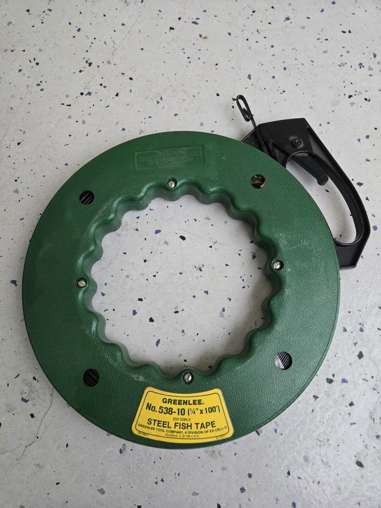 Greenlee 100' Steel Fish Tape