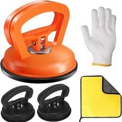 Car Dent Puller, 5 Pack Dent Repair Kit, Strong Suction Cups with Gloves & Towel, Portable Dent Remover Tool for Car,Durable, Paintless Dent Removal 