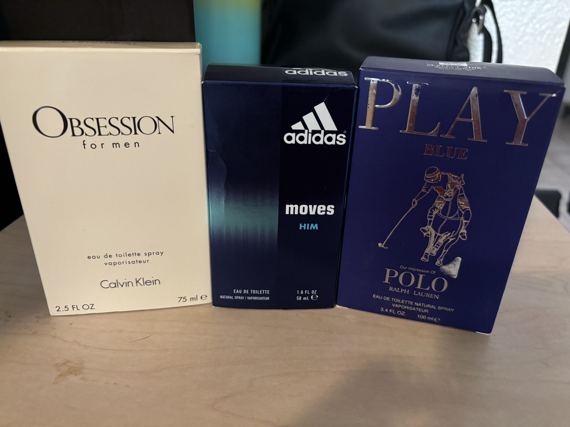 Men’s Perfume $10 Each