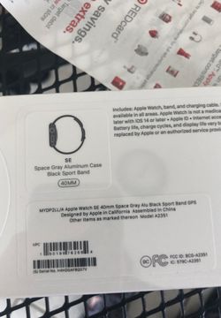 Apple Watch se brand new sealed !!!
