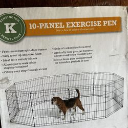 10 Panels Exercise Pen Dog