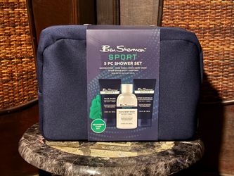 Ben Sherman Sport 5-Piece Shower Gift Set with Travel Bag