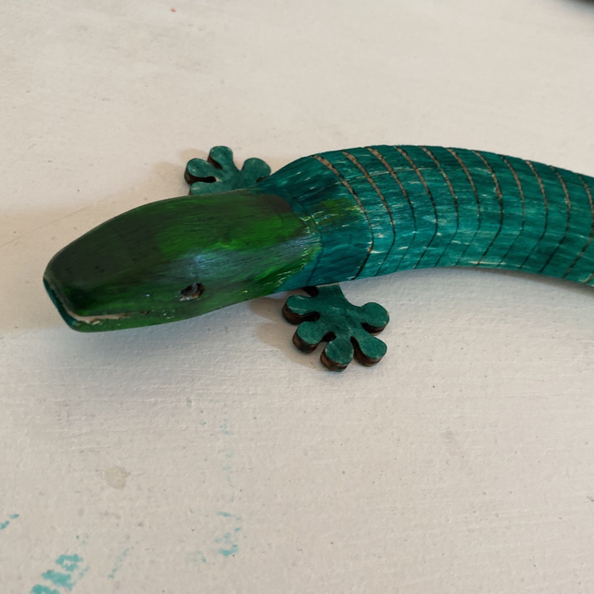 Wood Lizard Toy