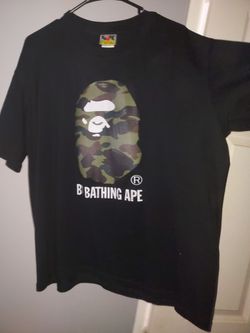 BAPE A Bathing Ape Camo Ape Head T-Shirt