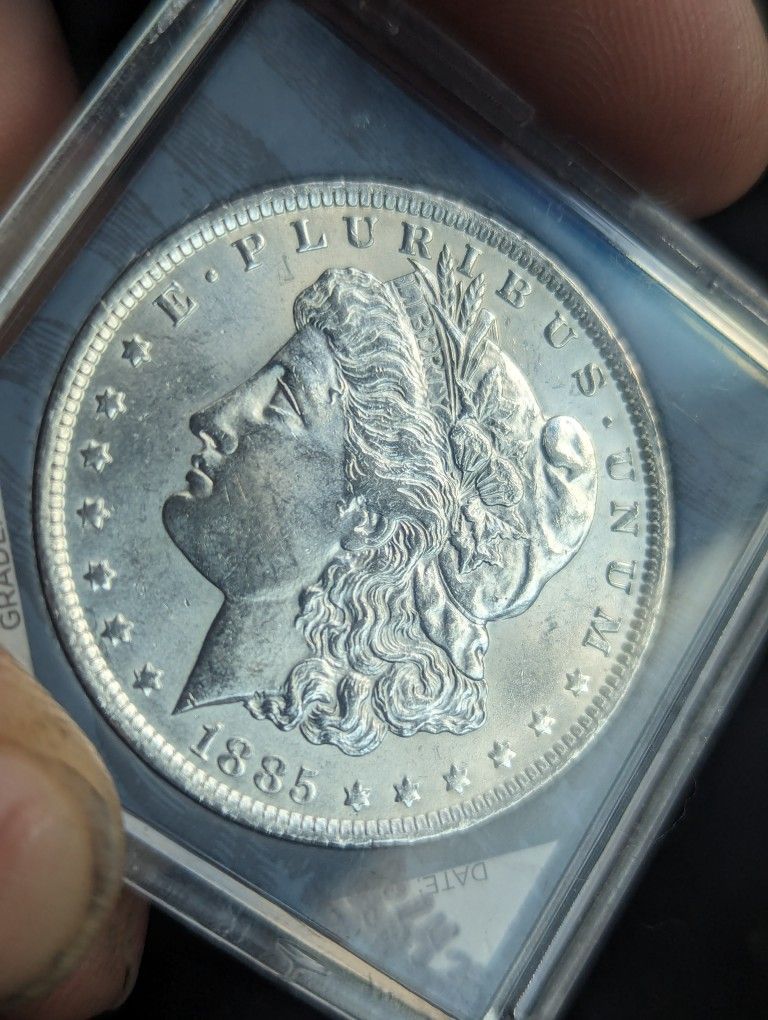 Bu 1885 Morgan Silver Dollar
