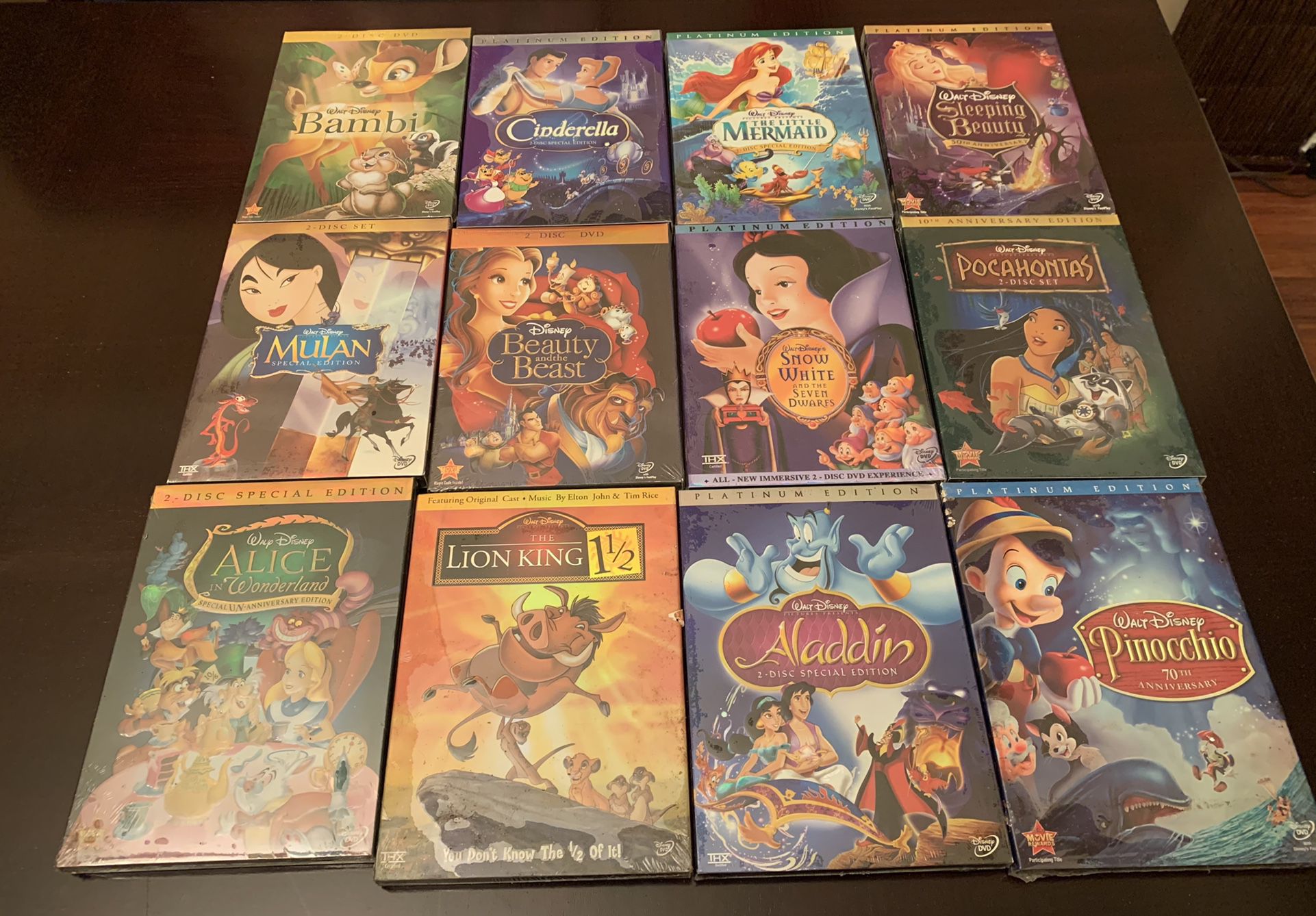 Disney Princess Cartoons. Pick Any 6 for 20 Dollars