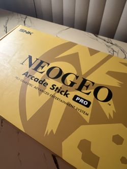 Neo Geo Arcade Stick Pro – Brand New / Complete In Box