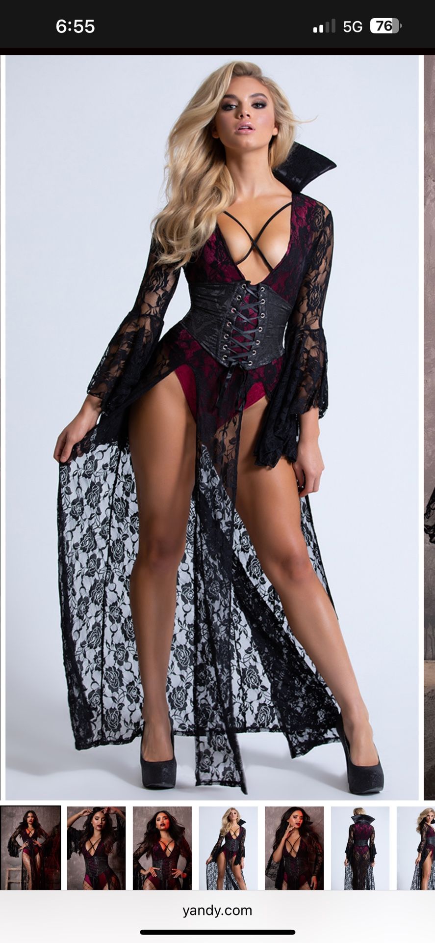 Yandy Vampire Costume