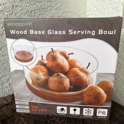  Servappetit Glass Bowl