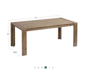 World Market Modern Dining Room Table