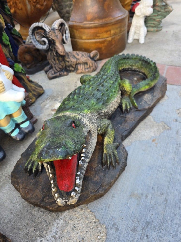 For Sale Crocodile Statue
