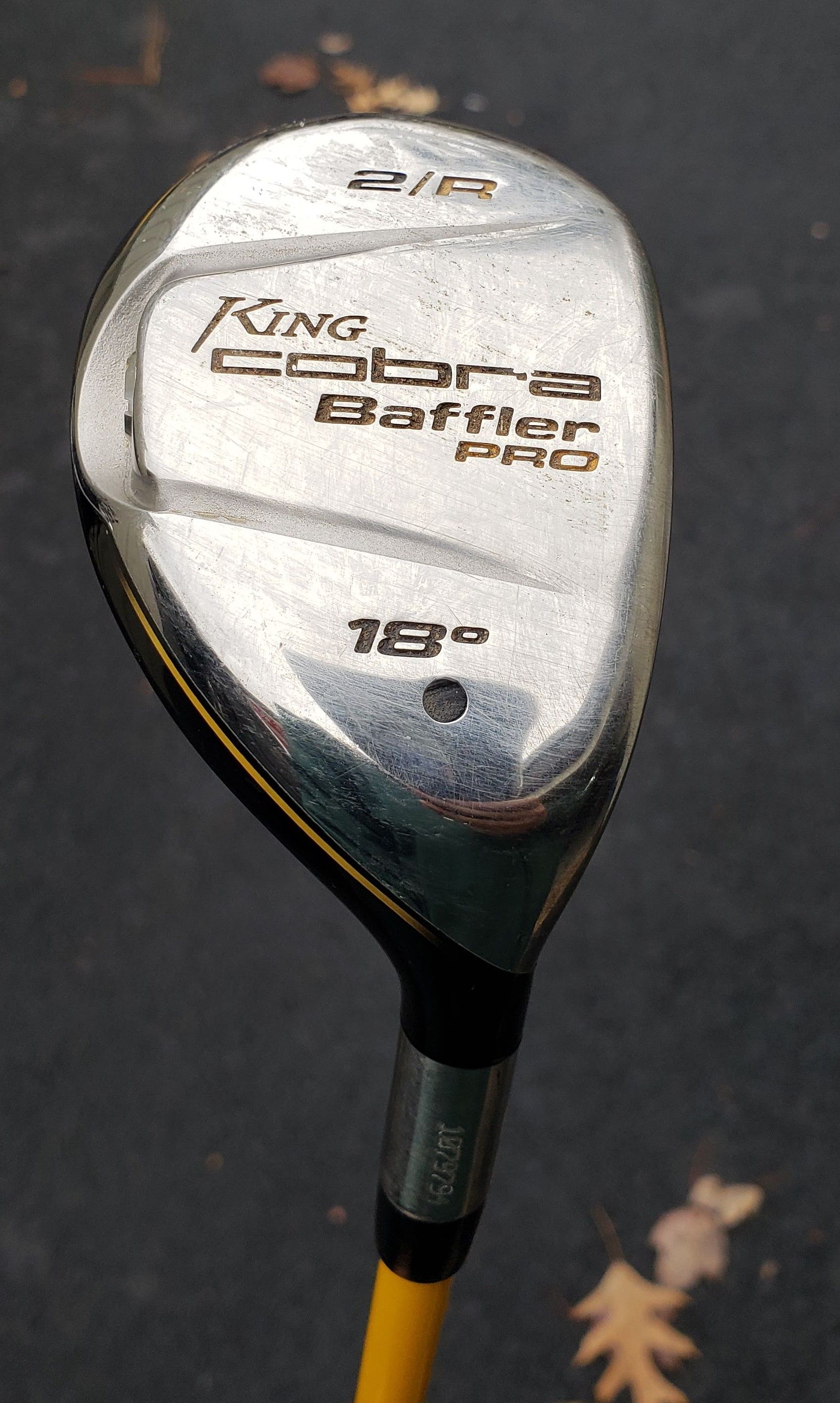King Cobra Baffler Pro Hybrid 2/R - 18 Degree - Stiff Graphite